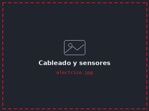 Cableado y sensores